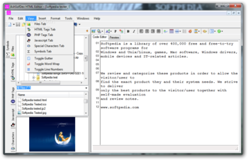 AshSofDev HTML Editor screenshot 2
