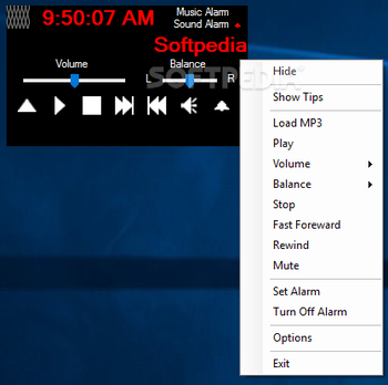 AshSofDev MP3 Alarm screenshot