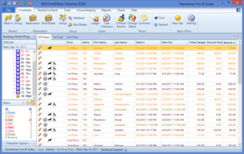 ASI FrontDesk Hotel Motel Software screenshot 2