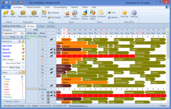 ASI FrontDesk Hotel Motel Software screenshot 3