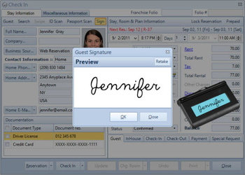 ASI FrontDesk Hotel Motel Software screenshot 9