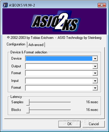 ASIO2KS screenshot