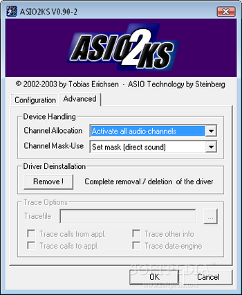 ASIO2KS screenshot 2