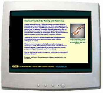 Ask and Receive DSPP Subliminal Program screenshot 2