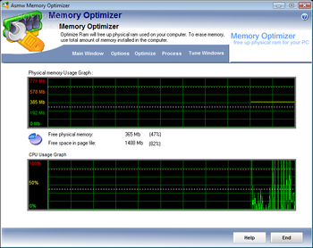 Asmw PC-Optimizer Pro screenshot 3
