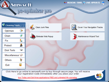 Asmw PC-Optimizer Pro screenshot 6