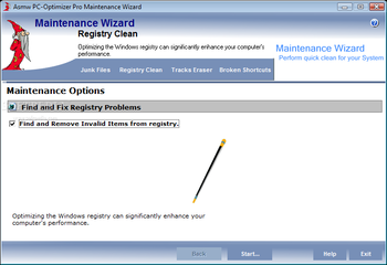 Asmw PC-Optimizer Pro screenshot 9