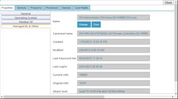 ASN Active Directory Network Manager screenshot 2