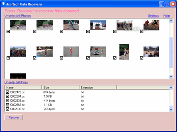 Asoftech Data Recovery screenshot 3