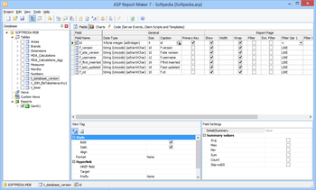 ASP Report Maker screenshot 10