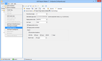 ASP Report Maker screenshot 3