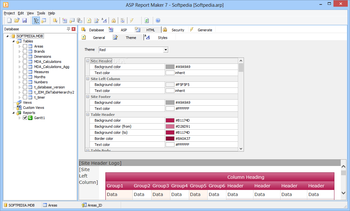 ASP Report Maker screenshot 6