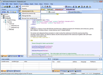 ASP Studio Professional screenshot 3