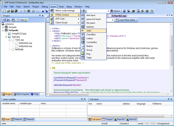 ASP Studio Professional screenshot 5
