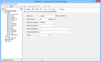 ASPMaker screenshot 3