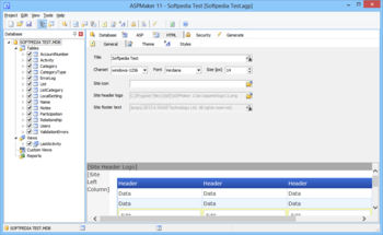ASPMaker screenshot 5