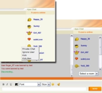 ASP.NET Ajax Chat screenshot 6