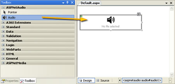 ASP.Net Audio screenshot