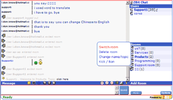 ASP.NET Chat Pro screenshot 2