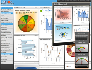 Asp.Net Dashboard and Widget Toolkit screenshot