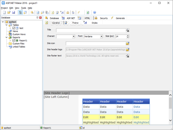 ASP.NET Maker screenshot 10