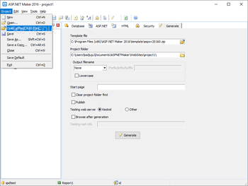 ASP.NET Maker screenshot 15