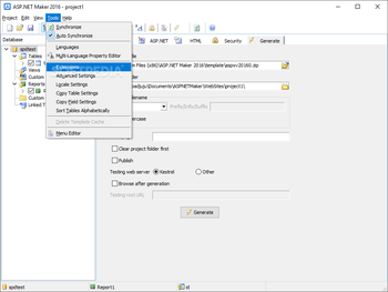 ASP.NET Maker screenshot 16