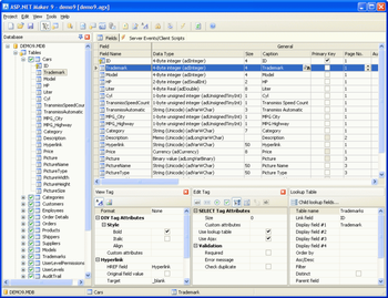 ASP.NET Maker screenshot