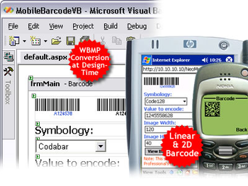 ASP.NET Mobile Barcode Professional screenshot
