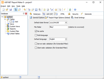 ASP.NET Report Maker screenshot 2