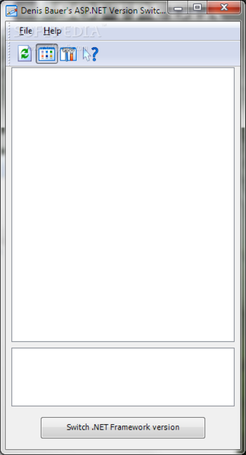 ASP.NET Version Switcher screenshot 2