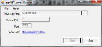 aspNETserve screenshot
