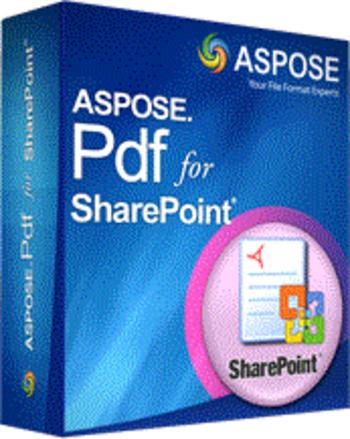 Aspose.Pdf for SharePoint screenshot