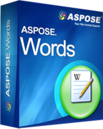Aspose.Words for Java screenshot