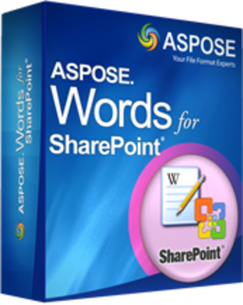 Aspose.Words for SharePoint screenshot