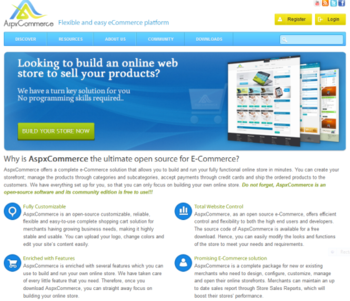 AspxCommerce screenshot