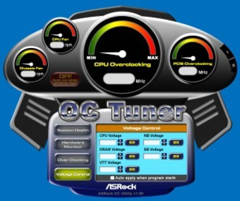 ASRock OC Tuner screenshot 2