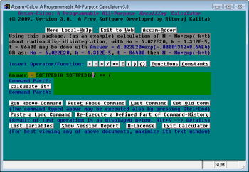 Assam-Calcu screenshot 2