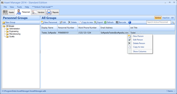 Asset Manager Standard Edition screenshot 2