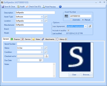 Asset Manager - Standard Edition screenshot 7