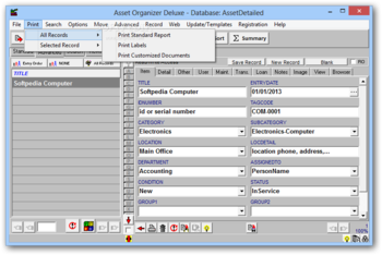 Asset Organizer Deluxe screenshot 3