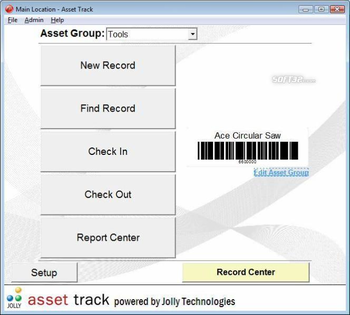Asset Track Asset Management Software screenshot 2