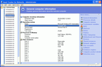 Asset Tracker for Networks screenshot