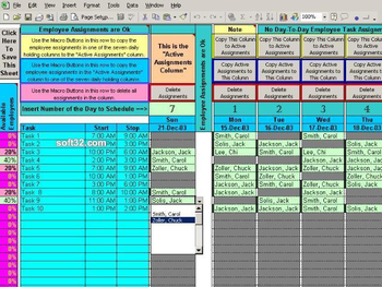 Assign Multiple Daily Tasks to 20 People screenshot 2