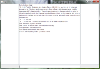 Assjirc screenshot