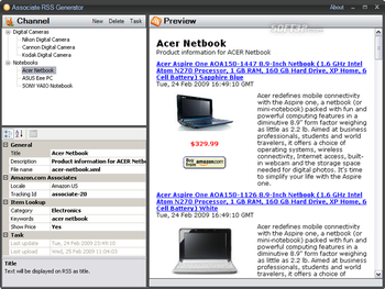 Associate RSS Generator screenshot 3