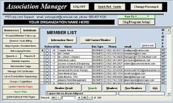 Association Manager screenshot