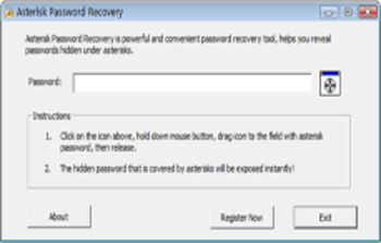 Asterisk Password Recovery screenshot