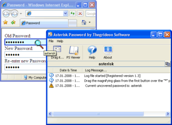 Asterisk Password (TSASP) screenshot 3