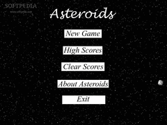 Asteroids screenshot